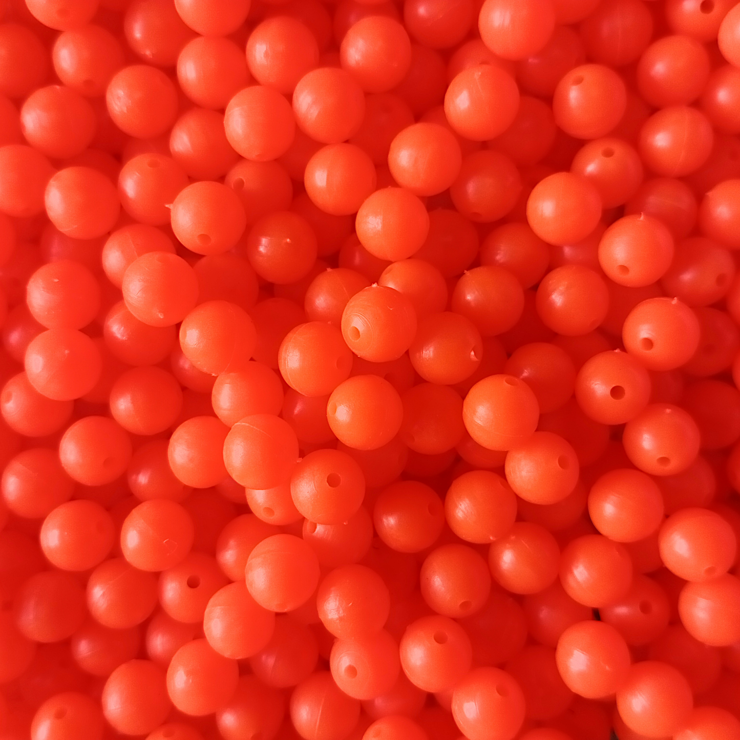Premium Fluorescent Plastic Beads in 6mm or 8mm