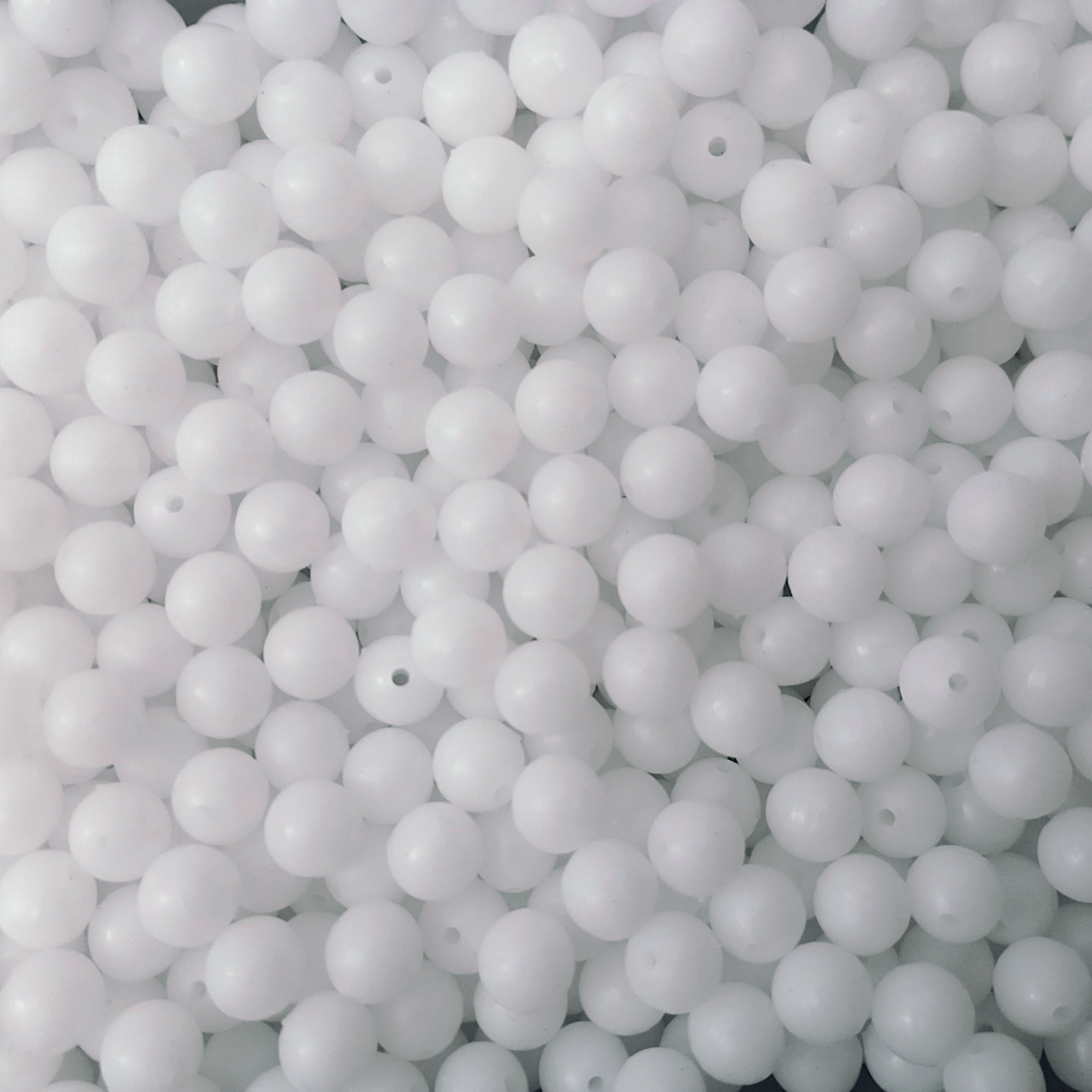 Premium Fluorescent Plastic Beads in 6mm or 8mm